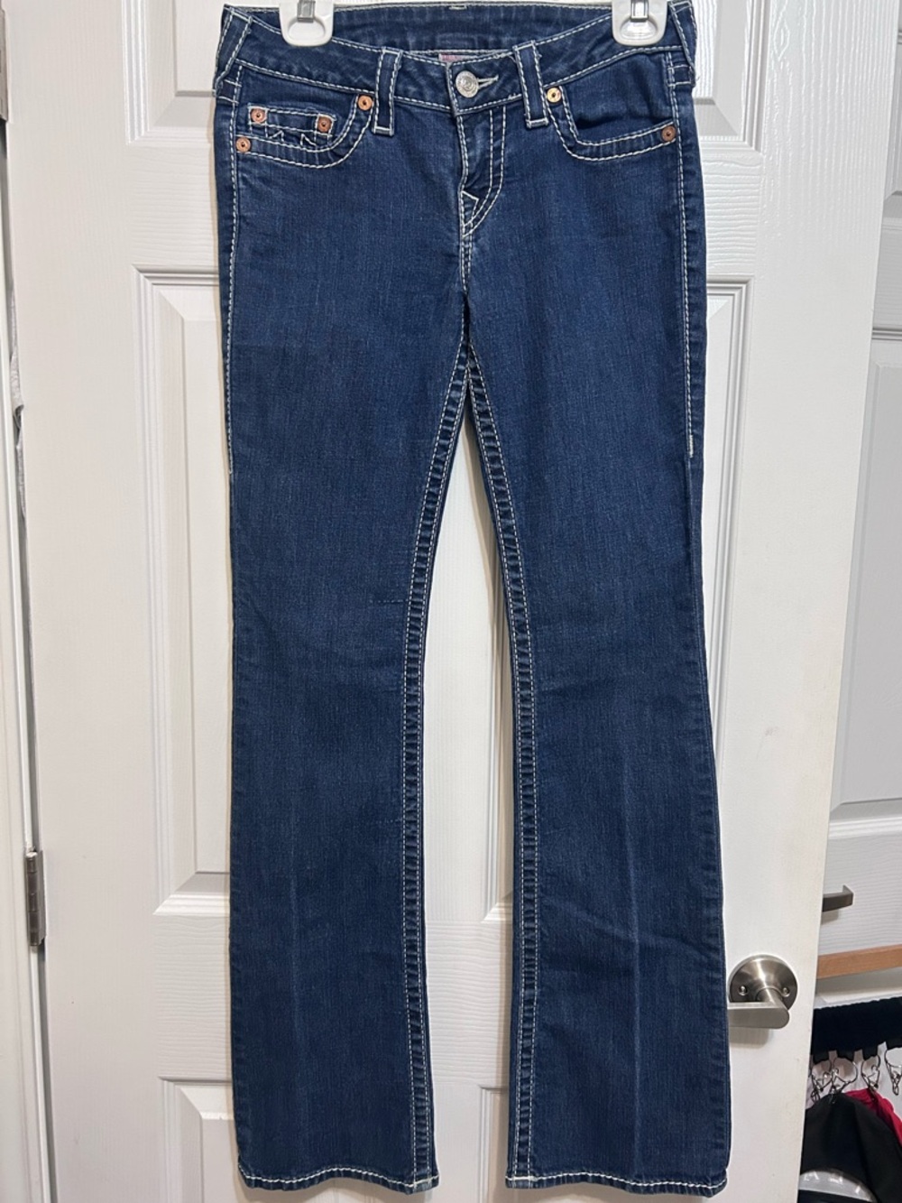 True Religion Classic Women's Dark Blue Bootcut Jeans 28x32